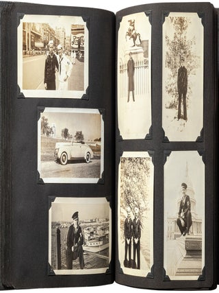 [Photo Album]: Album of Washington, D.C., New York City, and other Sites visited by a Homecoming Sailor