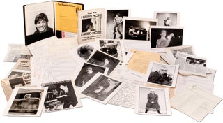 Archive of Iggy Pop original publicity material, tour itineraries, original photos, and related correspondence