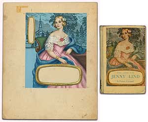 Item #384206 [Original Cover Art]: Two Loves for Jenny Lind. Georgeann HELMS, Frances CAVANAH