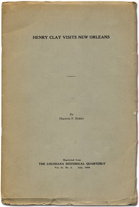 Henry Clay Visits New Orleans