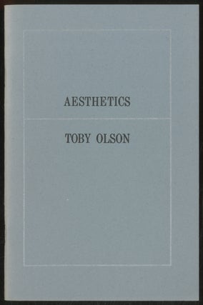 Item #385192 Aesthetics. Toby OLSON