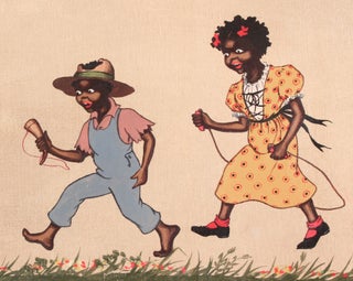[Original Art]: Black Mother Goose: Eight Murals or Friezes Depicting African-American Children as Characters from Nursery Rhymes