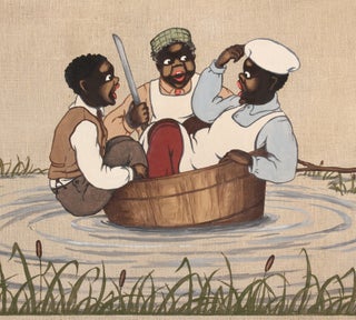 [Original Art]: Black Mother Goose: Eight Murals or Friezes Depicting African-American Children as Characters from Nursery Rhymes