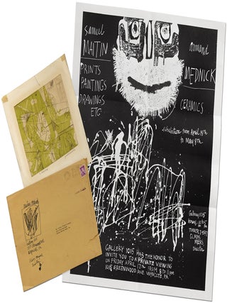 Small Archive of Material by the Artist. Samuel MAITIN.