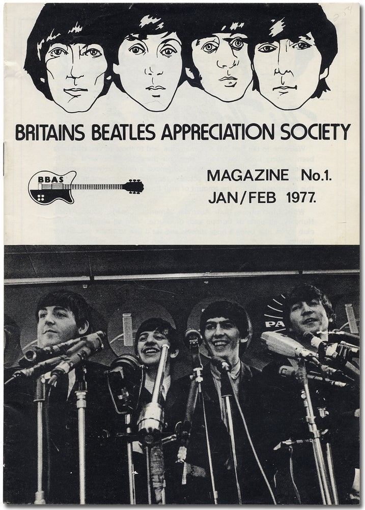 Item #385955 Britains Beatles Appreciation Society. Magazine No.1. THE BEATLES.
