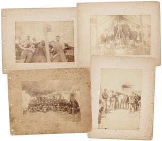 Item #386225 Four U.S. Infantry Photographs