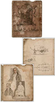 Item #386324 Early 19th-Century Engineer's or Mechanic's Manuscript Notebook