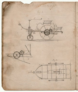 Early 19th-Century Engineer's or Mechanic's Manuscript Notebook