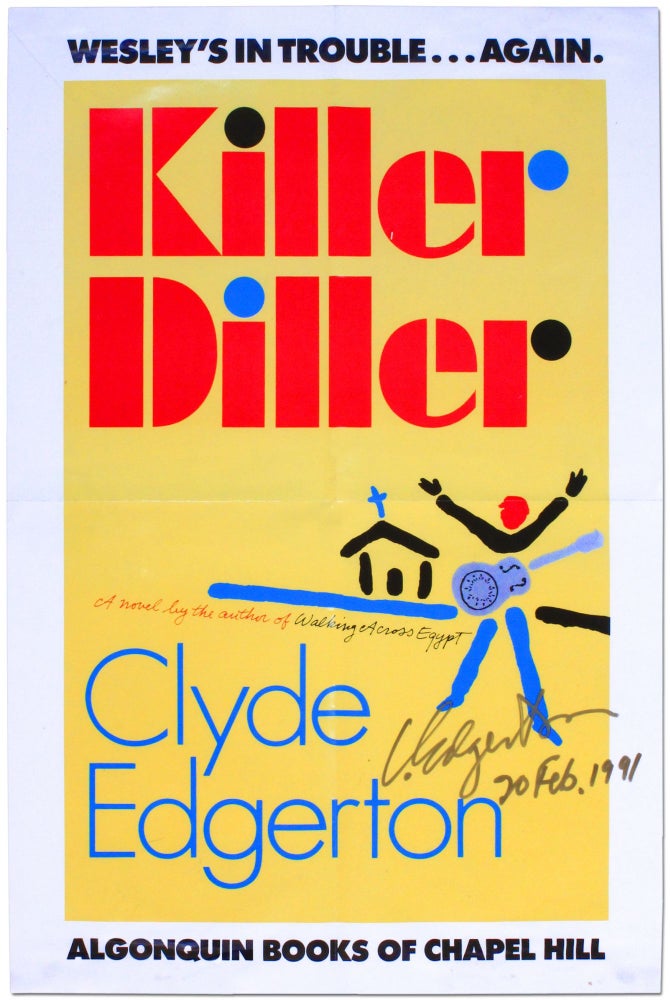 Poster]: Killer Diller. Clyde EDGERTON.