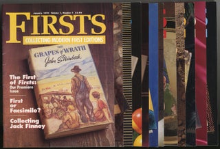 Item #388149 Firsts: Collecting Modern First Editions: [Twelve Issues]: January-December 1991,...