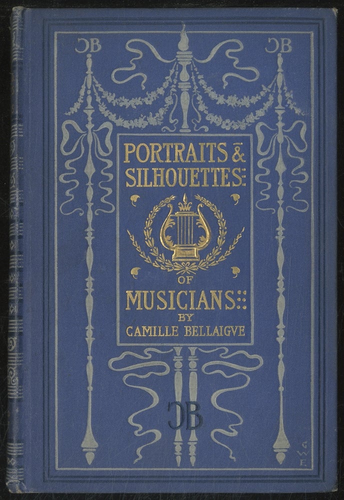 Item #388235 Portraits and Silhouettes of Musicians. Camille BELLAIGUE.