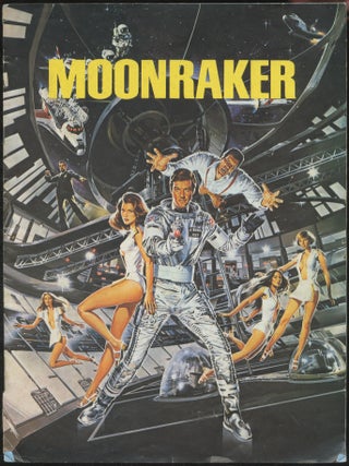 Item #388509 [Souvenir Program]: Moonraker. Ian FLEMING, Roger Moore