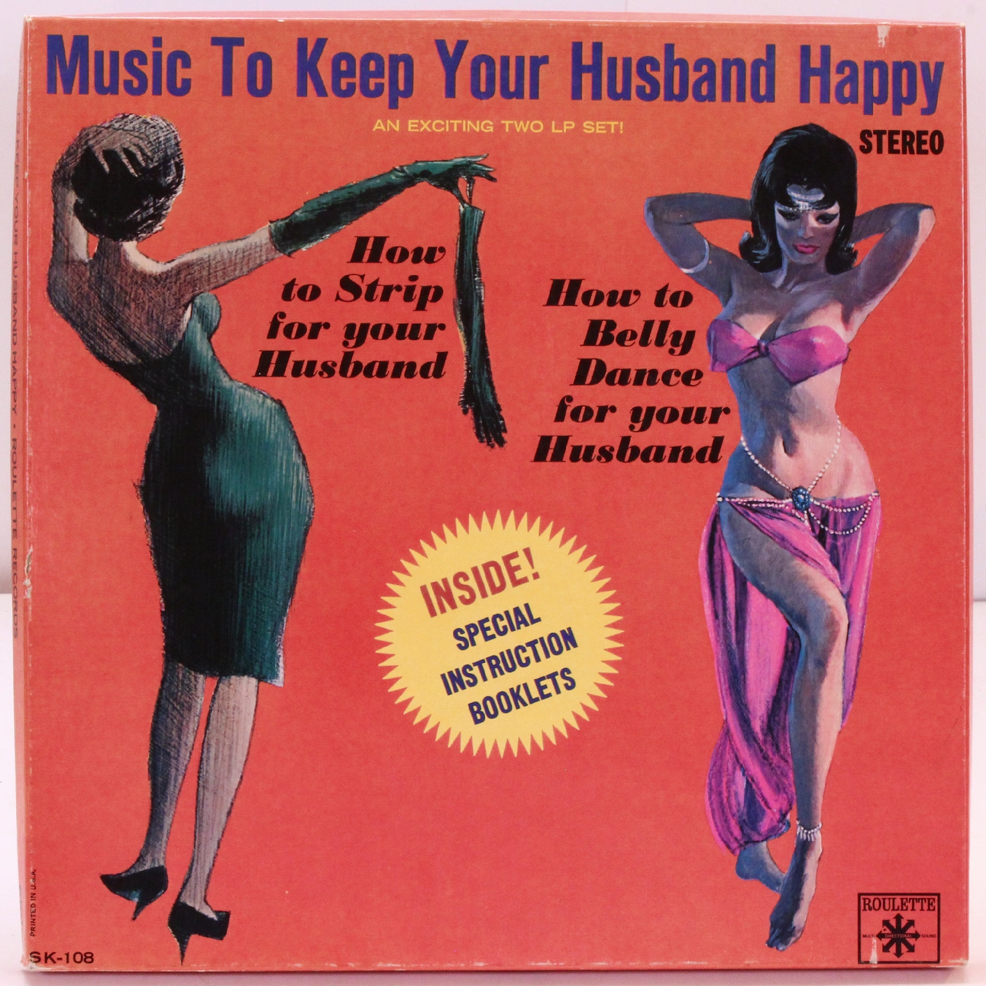 Vinyl Record : Music to Keep Your Husband Happy: How to Strip for Your  Husband; How to Belly Dance for Your Husband | Ann CORIO, Sonny Lester, His  Orchestra