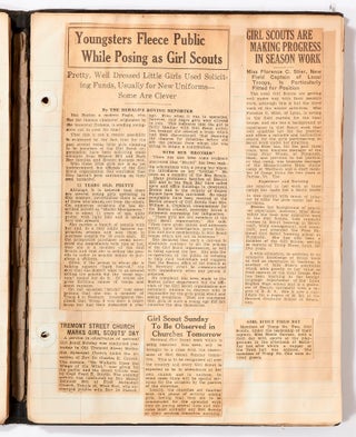 Girl Scout Scrapbook and Photo Album: "Girl Scout. Troop 2" 1929-1932
