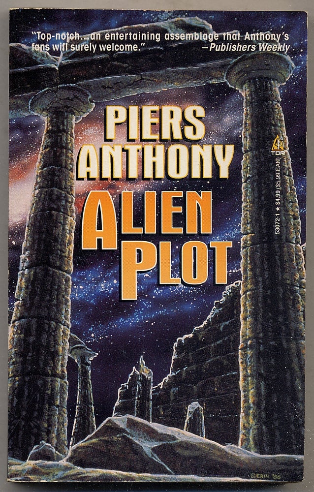 Item #389349 Alien Plot. Piers ANTHONY.