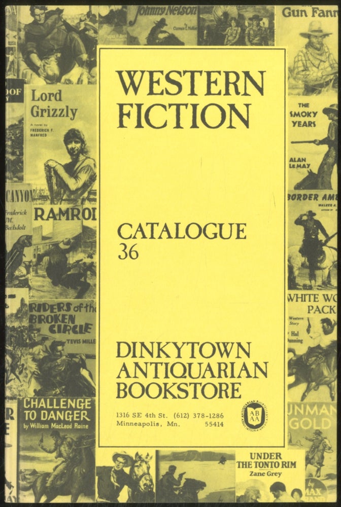Item #389416 Western Fiction Catalogue 36. Larry DINGMAN.