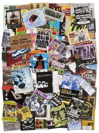 Item #389572 90s Rock Promotional Material and Show Handbills