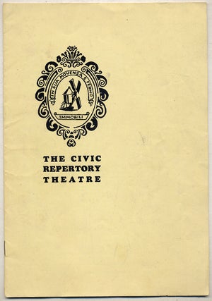 Item #389598 The Civic Repertory Theatre [Playbill]: Vol. IV, No. 18, 5-19-30