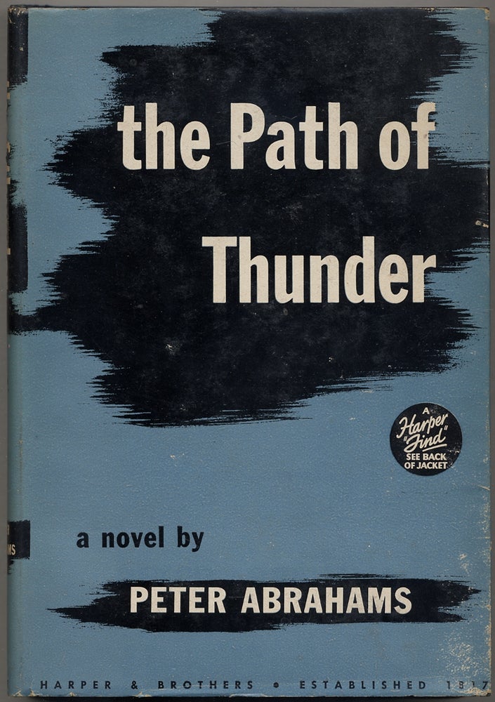 Item #389601 The Path of Thunder. Peter ABRAHAMS.