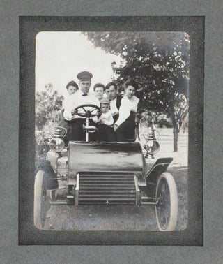 [Photo Album]: 1904 Album with Photos of Automobiles, Niagra Falls, and Washington