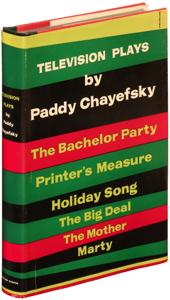 Item #389905 Television Plays. Paddy CHAYEFSKY.