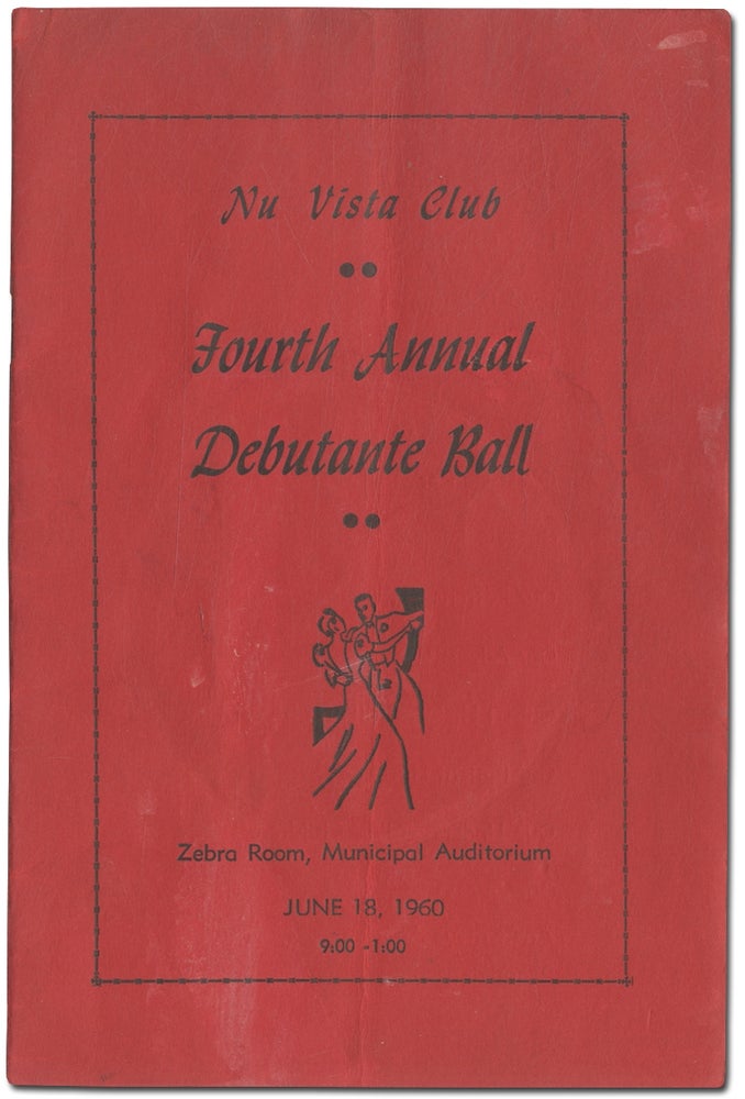 Item #389984 [Program]: Nu Vista Club Presents Its Fourth Annual Debutante Ball