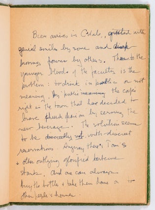 [Manuscript Journal]: A Gossipy Journal of an Instructor at Southern Illinois Teacher's College at Carbondale 1933-34