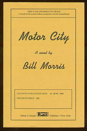 Item #39027 Motor City. Bill MORRIS.