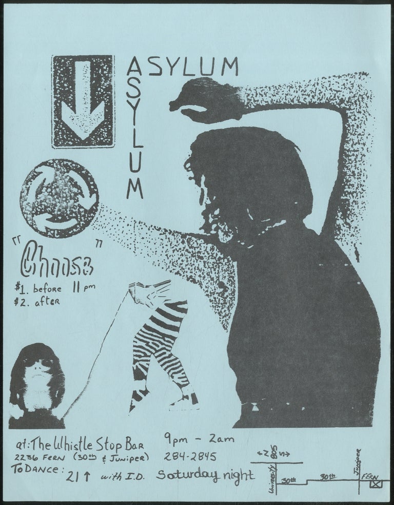 Item #390381 [Punk Flyer]: Asylum at The Whistle Bar