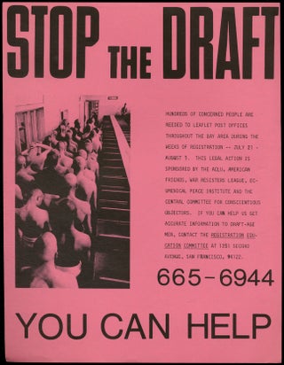 Item #390448 [Flyer]: Stop the Draft, You Can Help