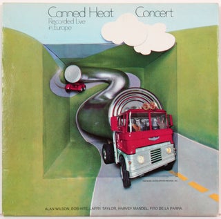 Item #390619 [Vinyl Record]: Canned Heat Concert Record Live in Europe. Canned Heat