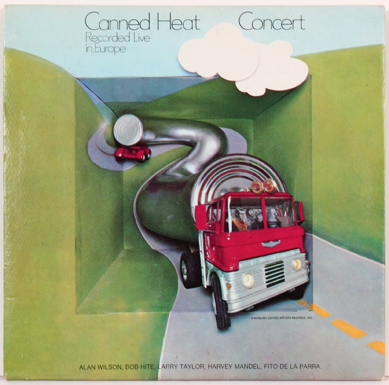 Item #390619 [Vinyl Record]: Canned Heat Concert Record Live in Europe. Canned Heat.