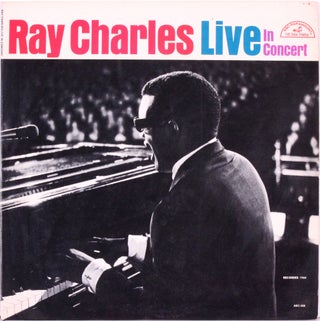 Item #390640 [Vinyl Record]: Ray Charles Live in Concert. Ray CHARLES