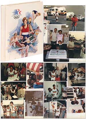 Item #391087 [Photo Album]: Original Photographs of a Young African-American Boy who was a 1984 Olympic Torchbearer