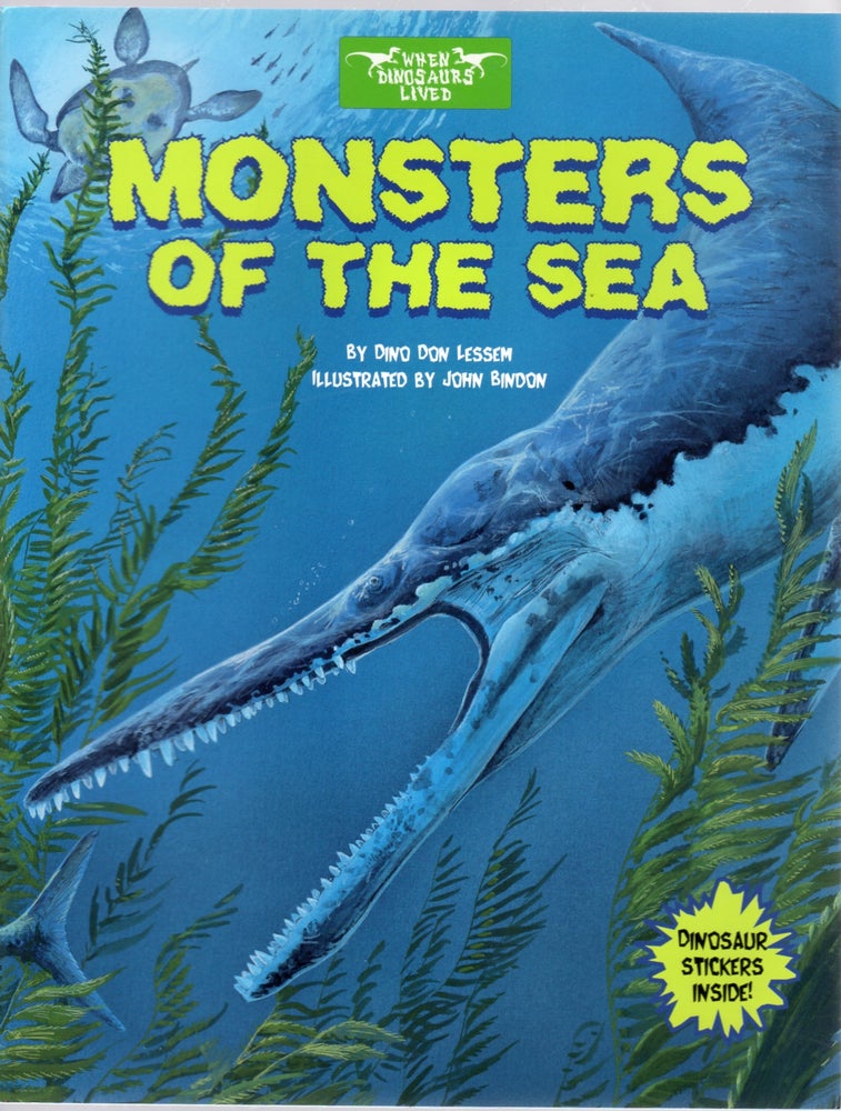 Item #391641 Monsters of the Sea. Don LESSEM, Dino.