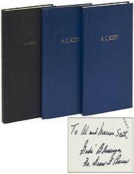Archive]: Three Bound Volumes of Lectures, Lesson Discussions and Minutes of: The Great White. Albert C. SCOTT, Dr. Dean.