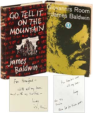 Item #392277 Go Tell It on the Mountain [and] Giovanni's Room. James BALDWIN.