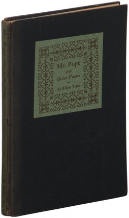 Mr. Pope and Other Poems