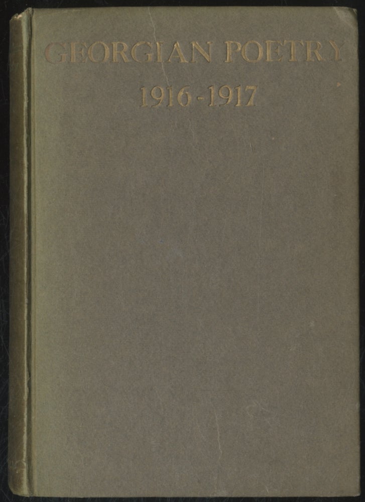 Item #392718 Georgian Poetry 1916-1917