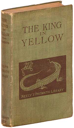 Item #392969 The King in Yellow. Robert W. CHAMBERS.