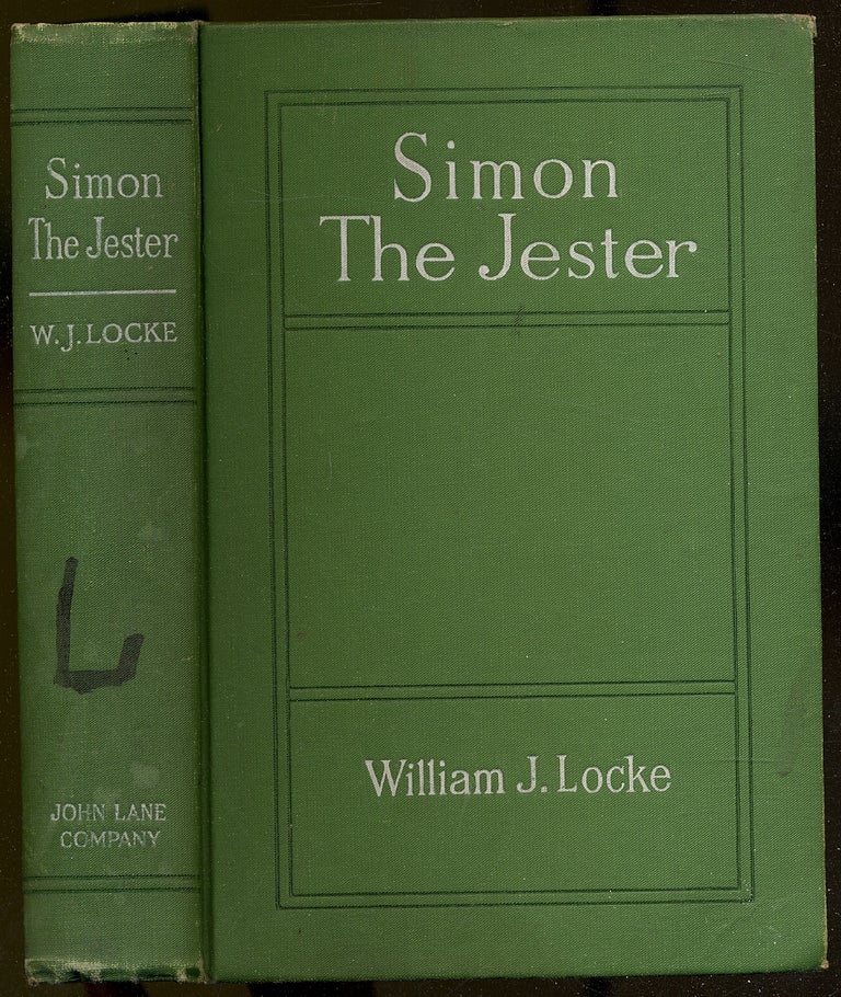 Item #393064 Simon the Jester. William J. LOCKE.