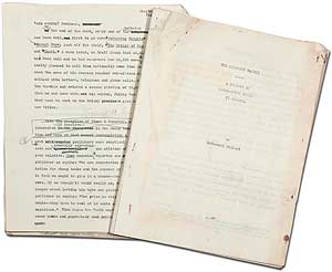 Item #393109 [Manuscript]: The Literary Masses: A History of Paper-Bound Books in America....