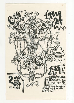 Los Angeles Punk Flyers