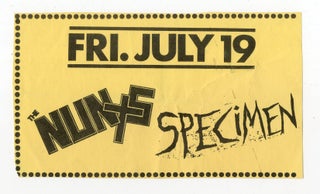 Los Angeles Punk Flyers
