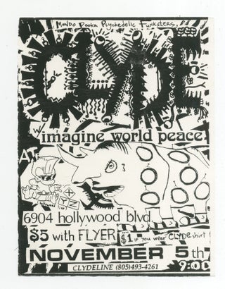 Los Angeles Punk Flyers