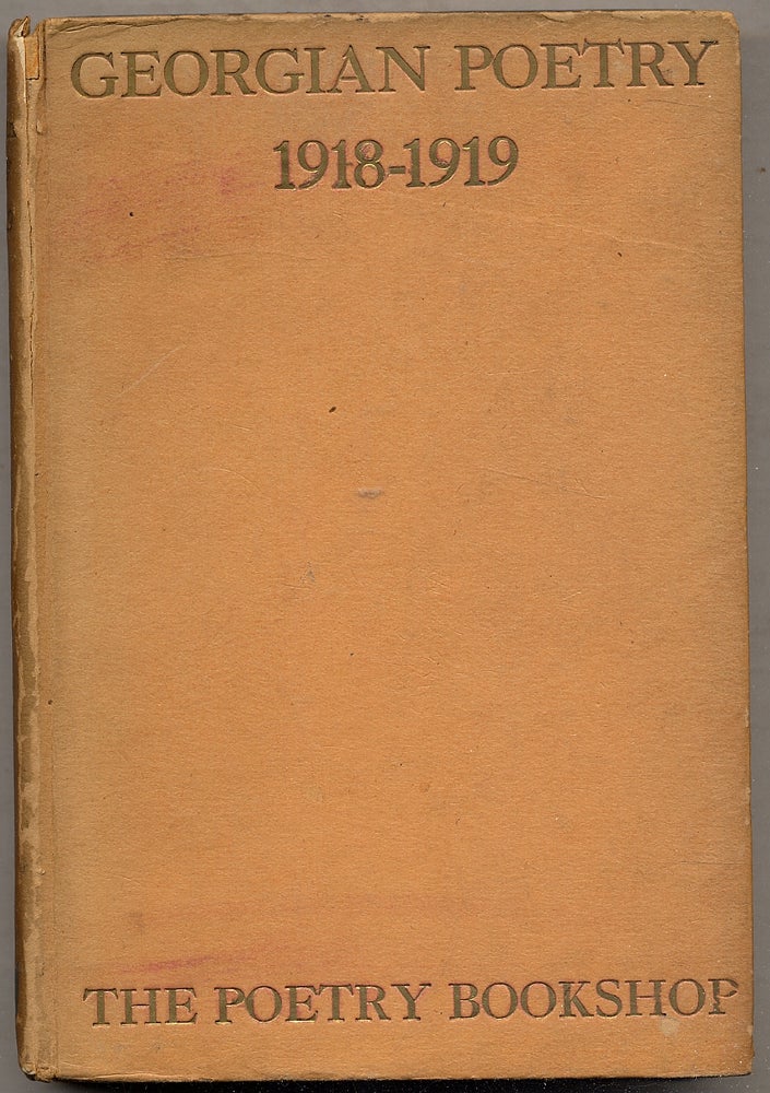 Item #393324 Georgian Poetry 1918-1919
