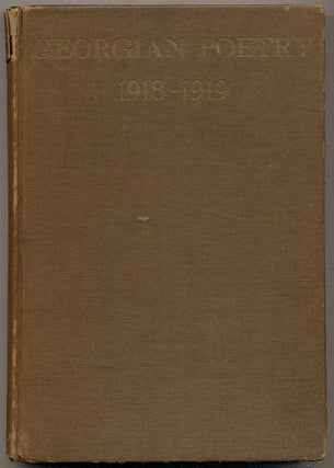 Item #393325 Georgian Poetry 1918-1919