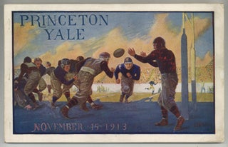 Item #393603 Official Souvenir Book. Princeton-Yale Football Game at Yale Field. November 15th,...