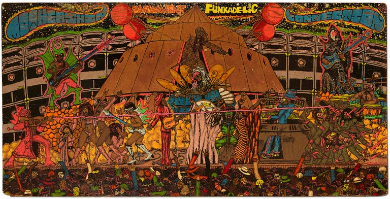 Item #394116 [Mural]: Mothership Connection. Parliament-Funkadelic. Chet WILLIAMS.