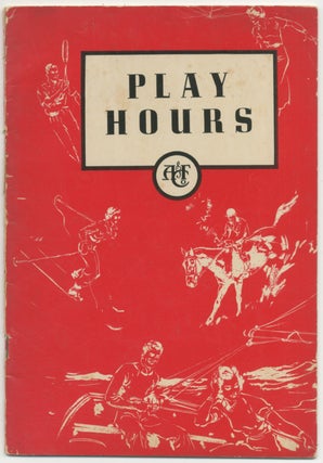 Item #395064 [Abercrombie & Fitch Co. Trade catalog]: Play Hours (1937